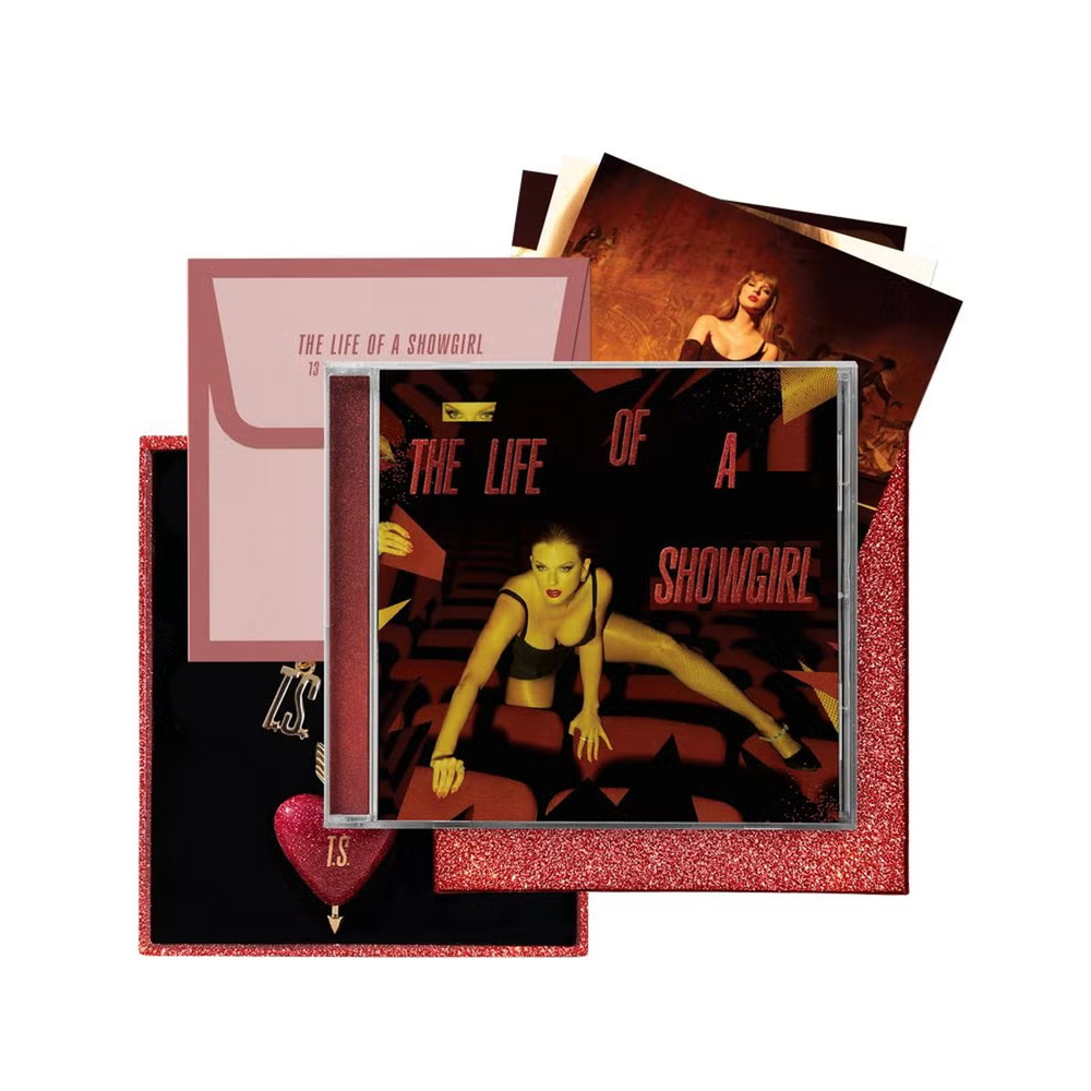Taylor Swift CD It’s Frightening Edition Limited Release Deluxe Heart Key Charm